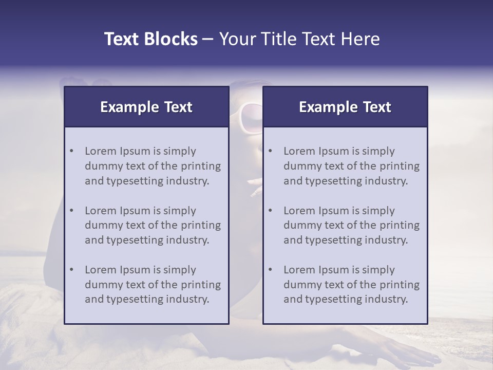 Teen Young Sun PowerPoint Template