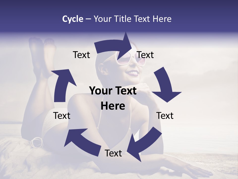 Teen Young Sun PowerPoint Template