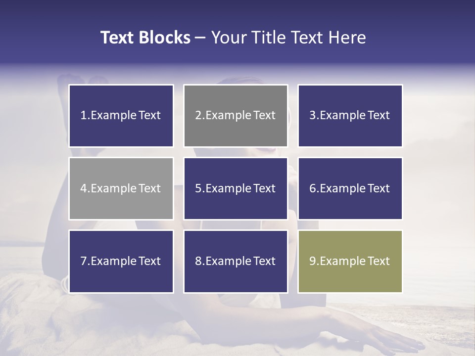 Teen Young Sun PowerPoint Template