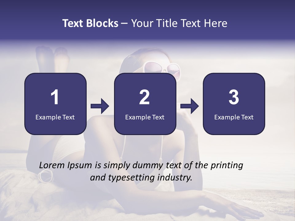Teen Young Sun PowerPoint Template