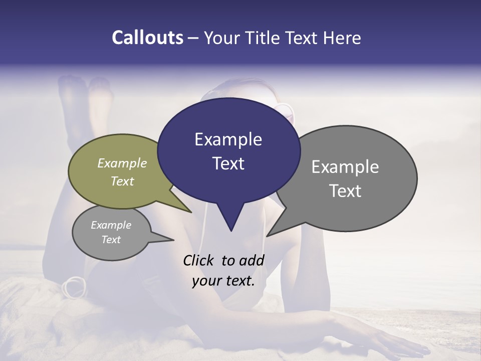 Teen Young Sun PowerPoint Template