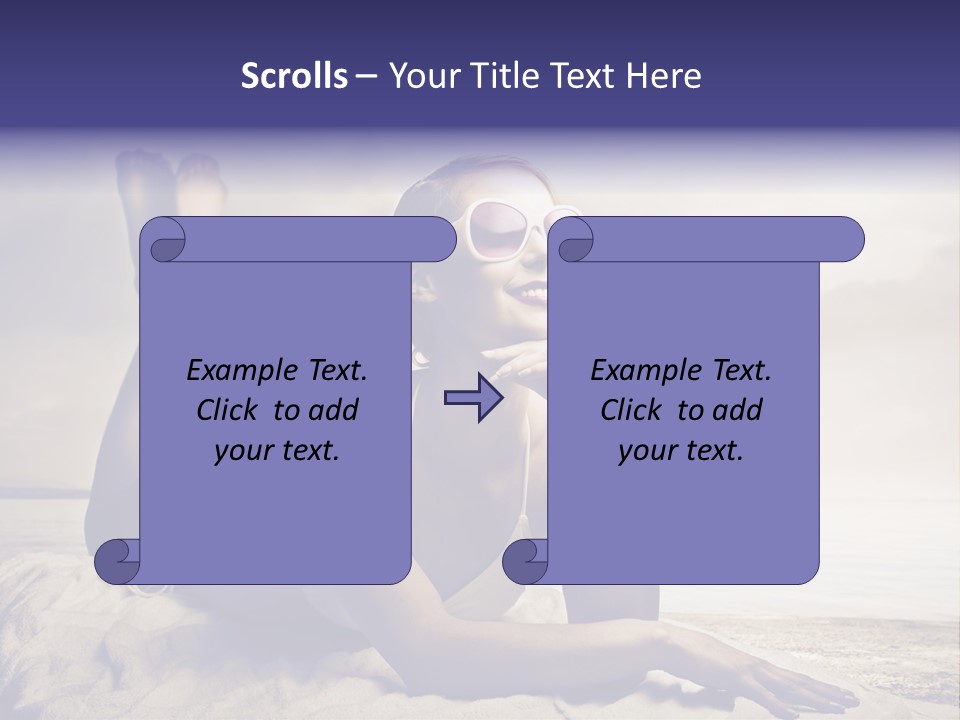 Teen Young Sun PowerPoint Template