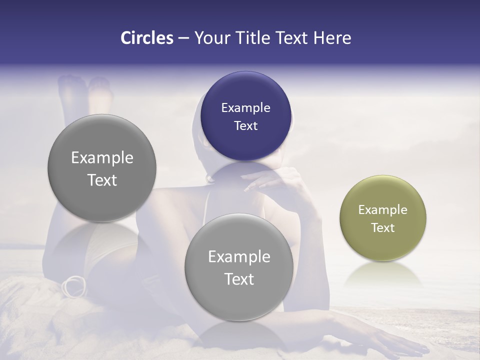 Teen Young Sun PowerPoint Template