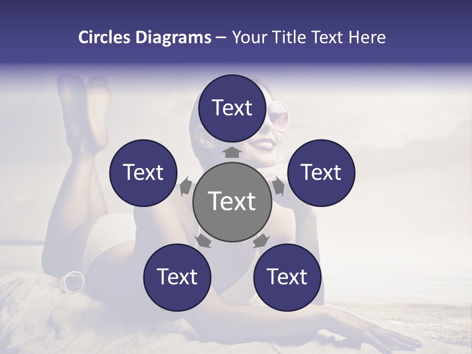 Teen Young Sun PowerPoint Template