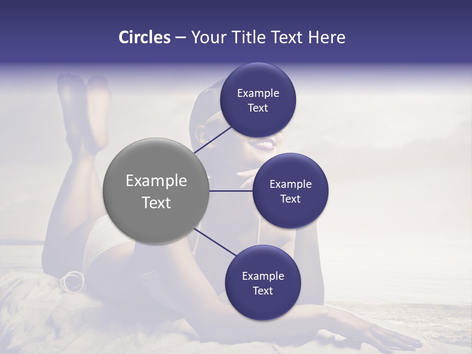 Teen Young Sun PowerPoint Template