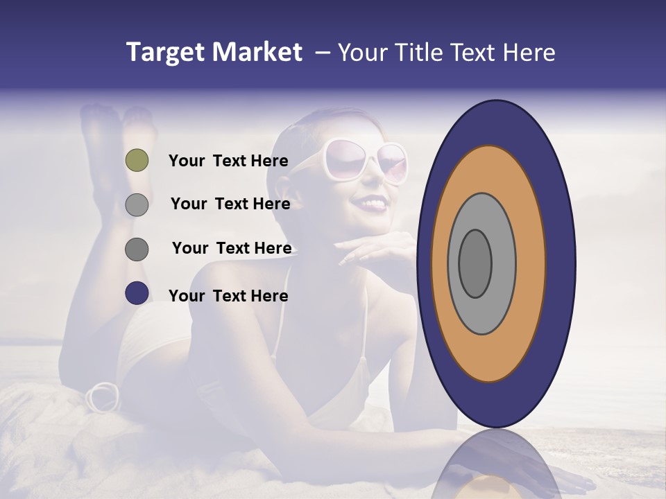 Teen Young Sun PowerPoint Template