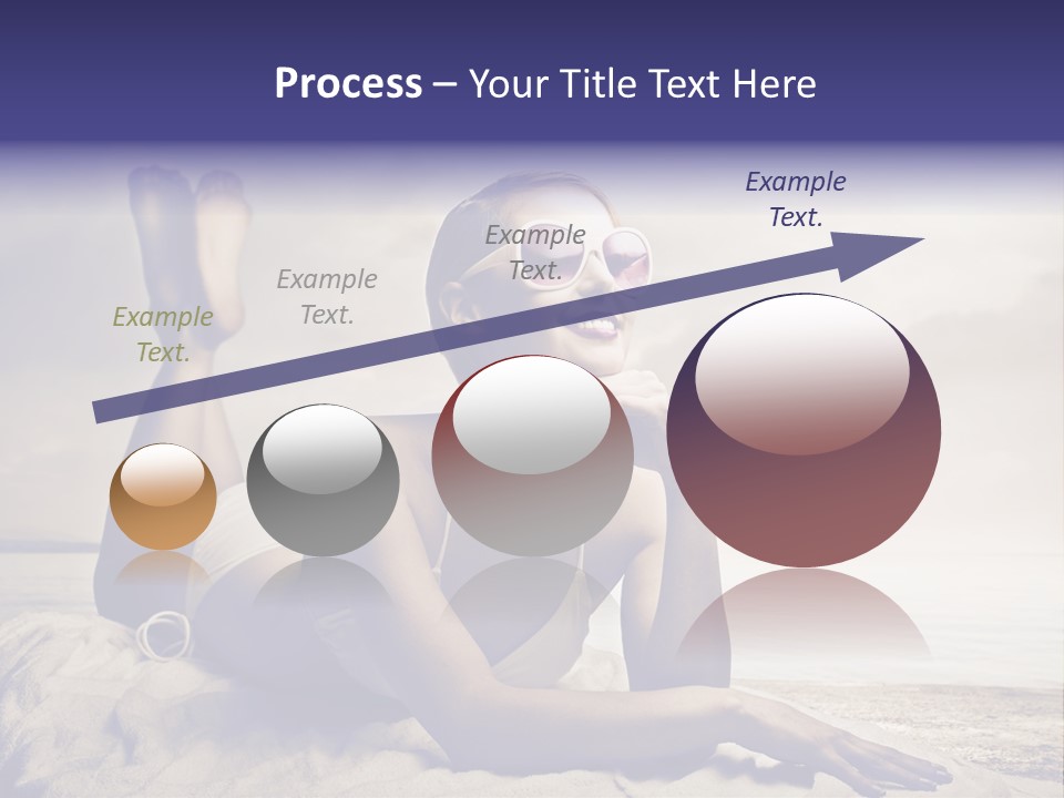 Teen Young Sun PowerPoint Template