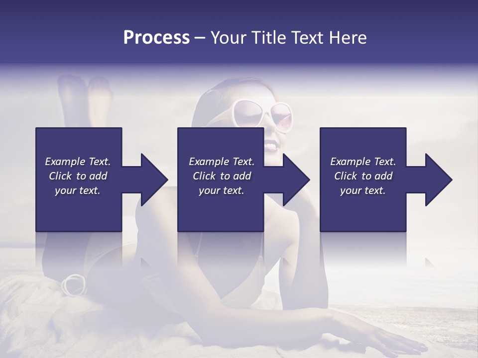 Teen Young Sun PowerPoint Template