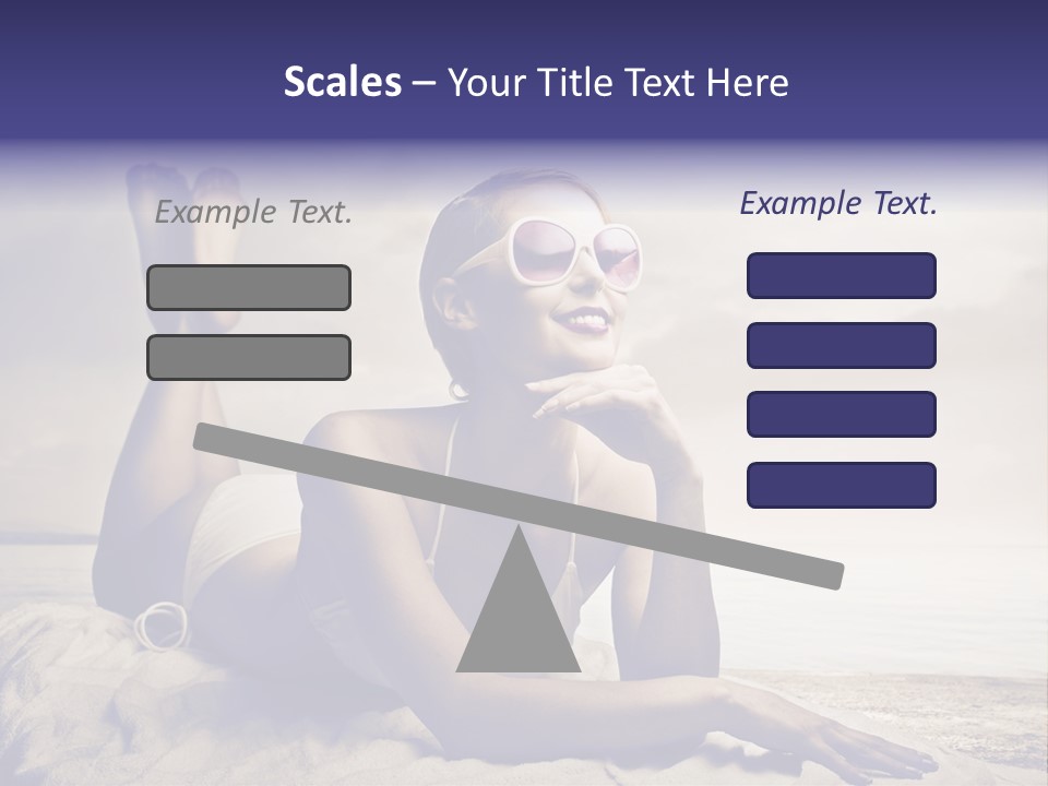 Teen Young Sun PowerPoint Template