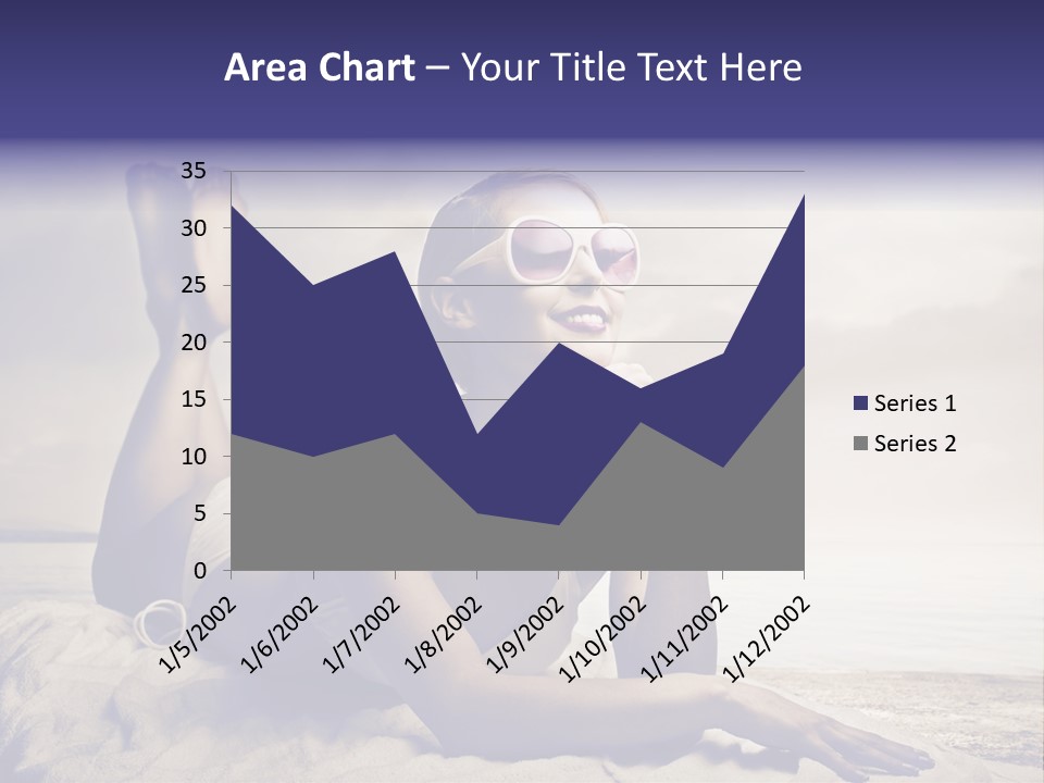 Teen Young Sun PowerPoint Template
