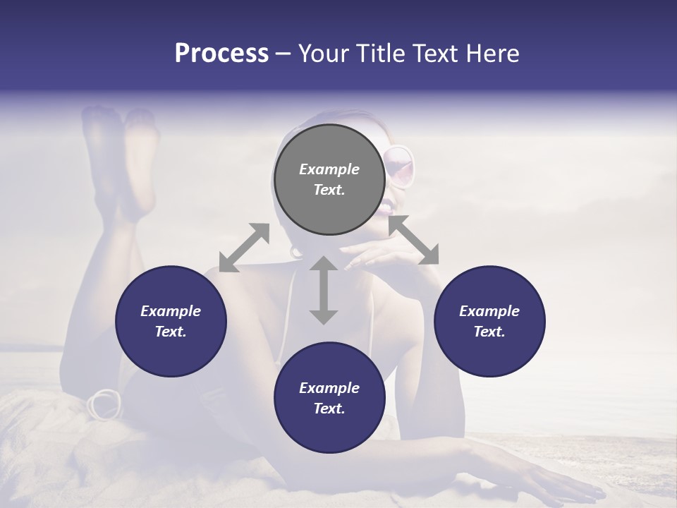 Teen Young Sun PowerPoint Template