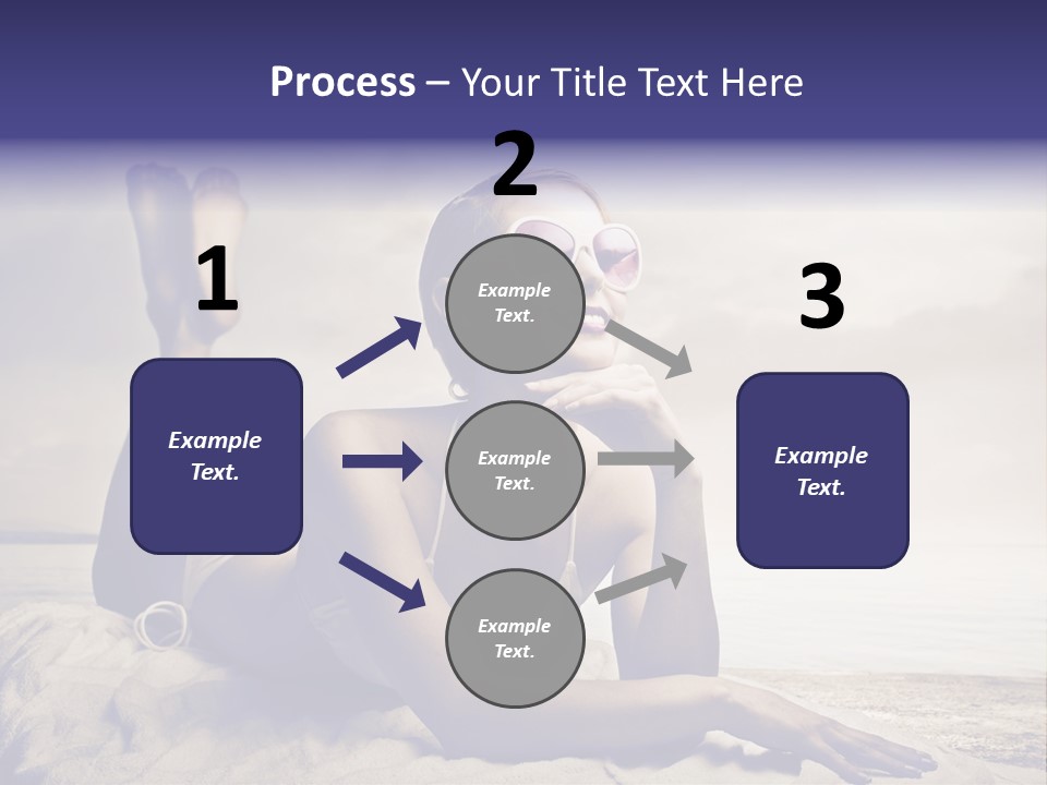 Teen Young Sun PowerPoint Template