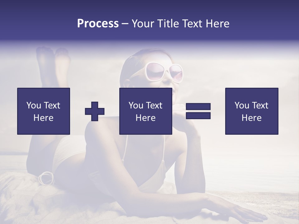 Teen Young Sun PowerPoint Template