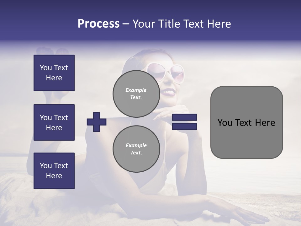 Teen Young Sun PowerPoint Template