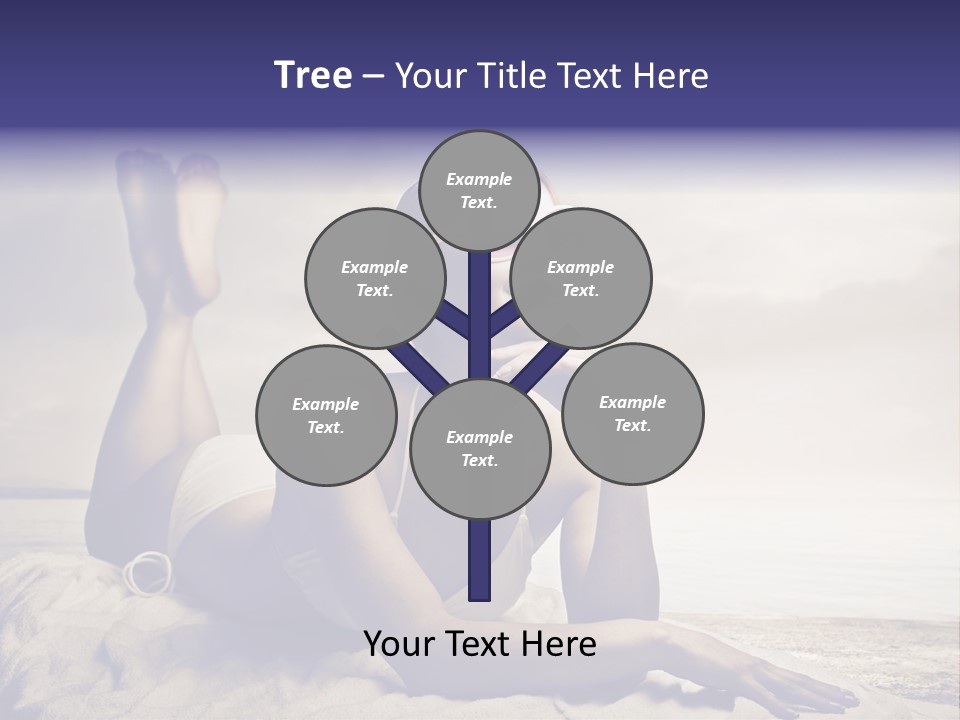 Teen Young Sun PowerPoint Template