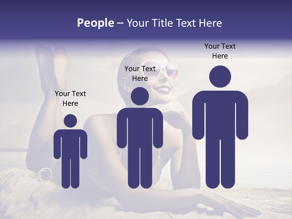 Teen Young Sun PowerPoint Template