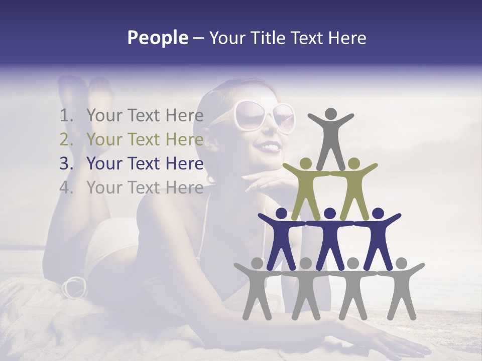 Teen Young Sun PowerPoint Template