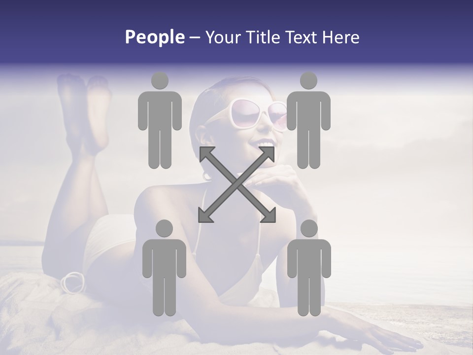 Teen Young Sun PowerPoint Template