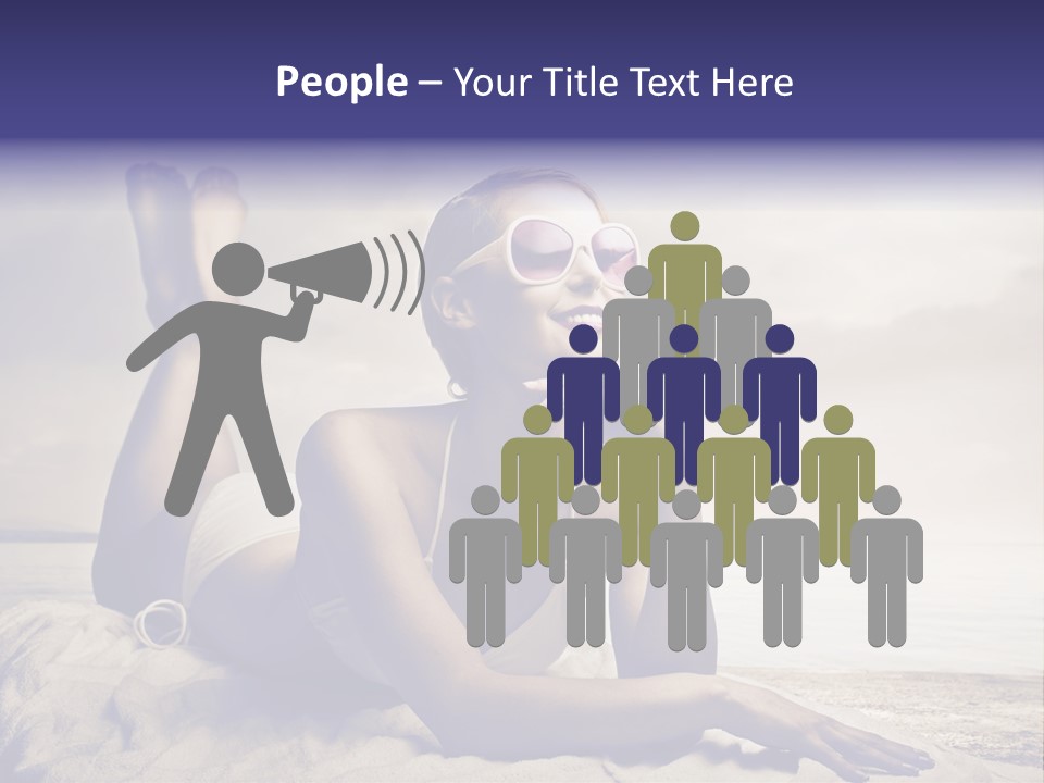 Teen Young Sun PowerPoint Template