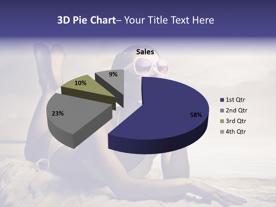 Teen Young Sun PowerPoint Template