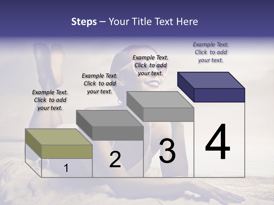 Teen Young Sun PowerPoint Template