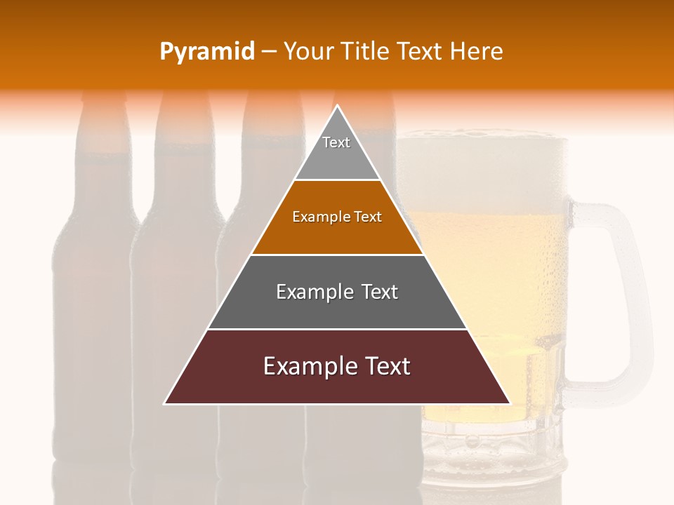 Cold Beer Beer Mug PowerPoint Template