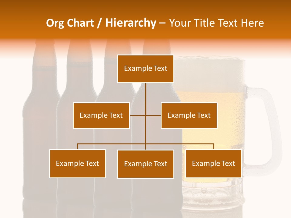 Cold Beer Beer Mug PowerPoint Template