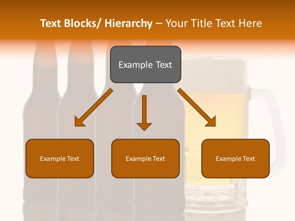 Cold Beer Beer Mug PowerPoint Template