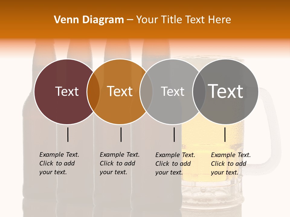 Cold Beer Beer Mug PowerPoint Template