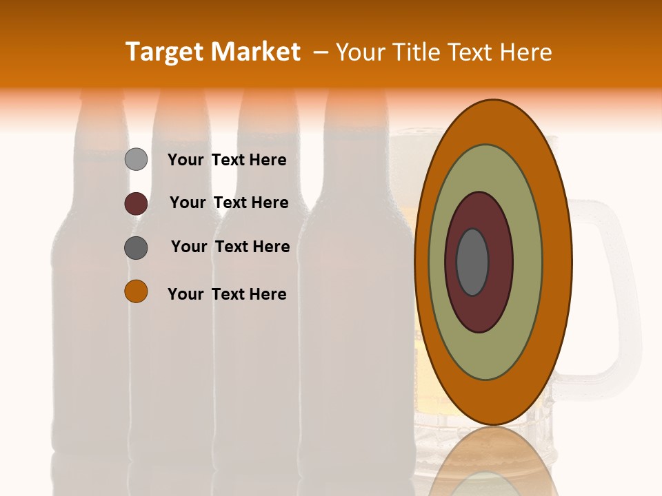Cold Beer Beer Mug PowerPoint Template