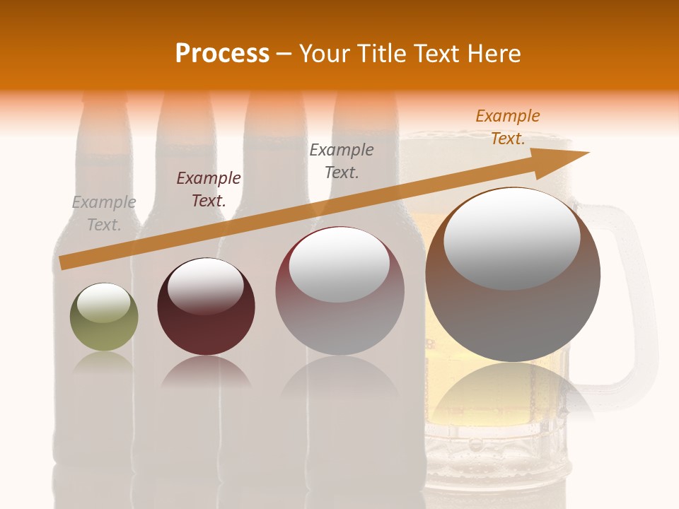 Cold Beer Beer Mug PowerPoint Template
