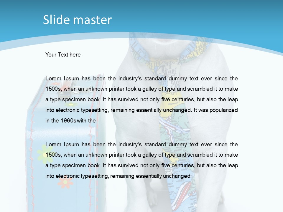 Isolated Glasses Holiday PowerPoint Template