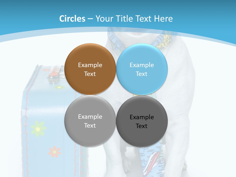 Isolated Glasses Holiday PowerPoint Template