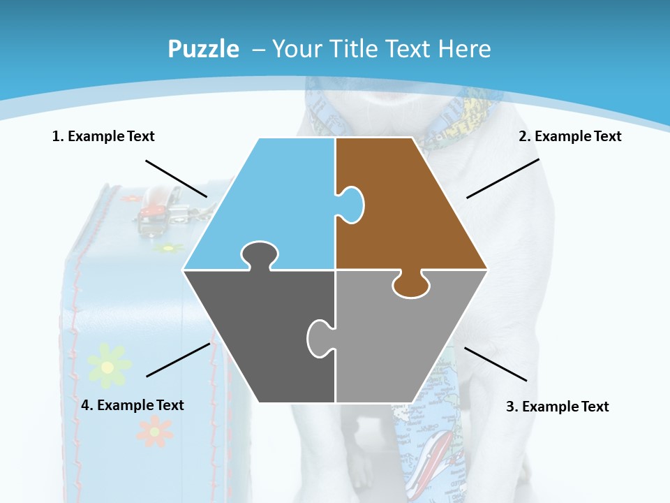 Isolated Glasses Holiday PowerPoint Template
