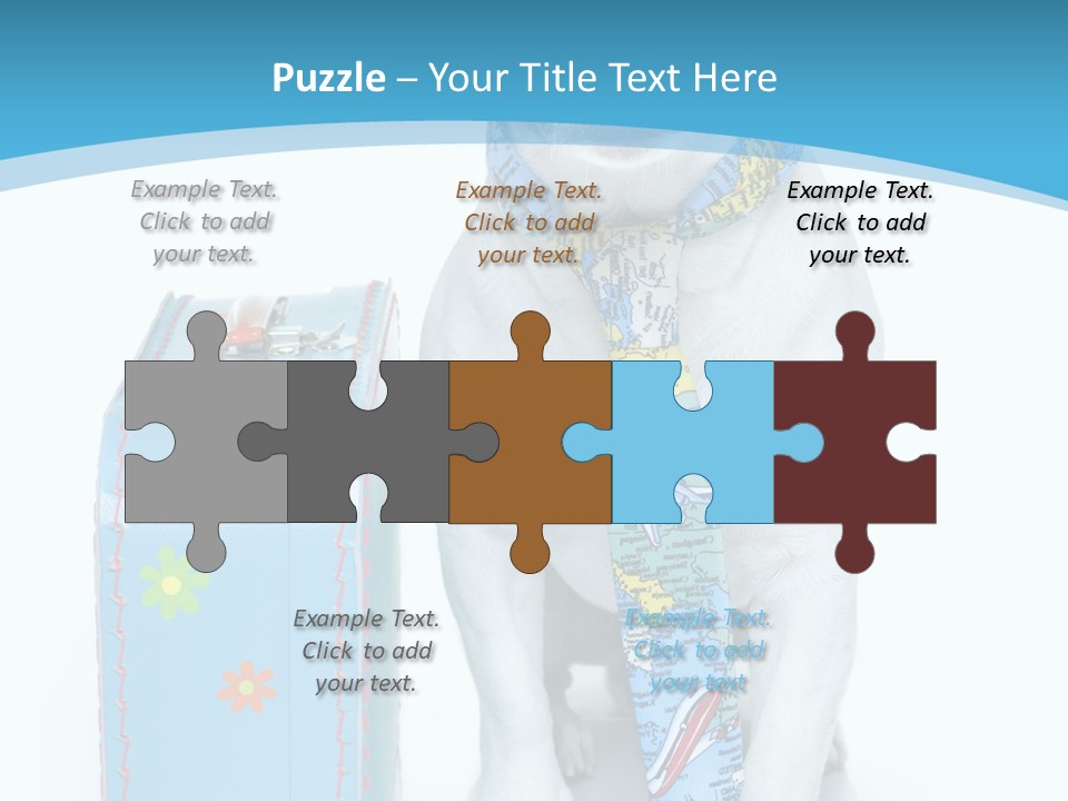 Isolated Glasses Holiday PowerPoint Template