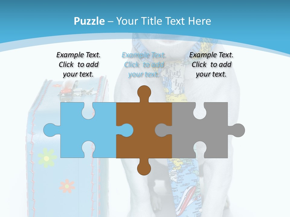 Isolated Glasses Holiday PowerPoint Template