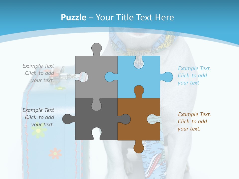 Isolated Glasses Holiday PowerPoint Template