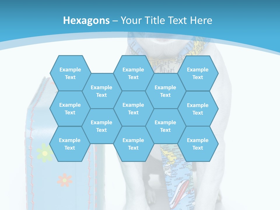 Isolated Glasses Holiday PowerPoint Template