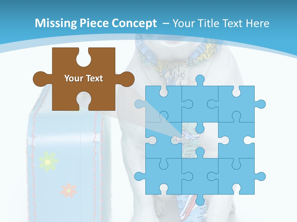 Isolated Glasses Holiday PowerPoint Template