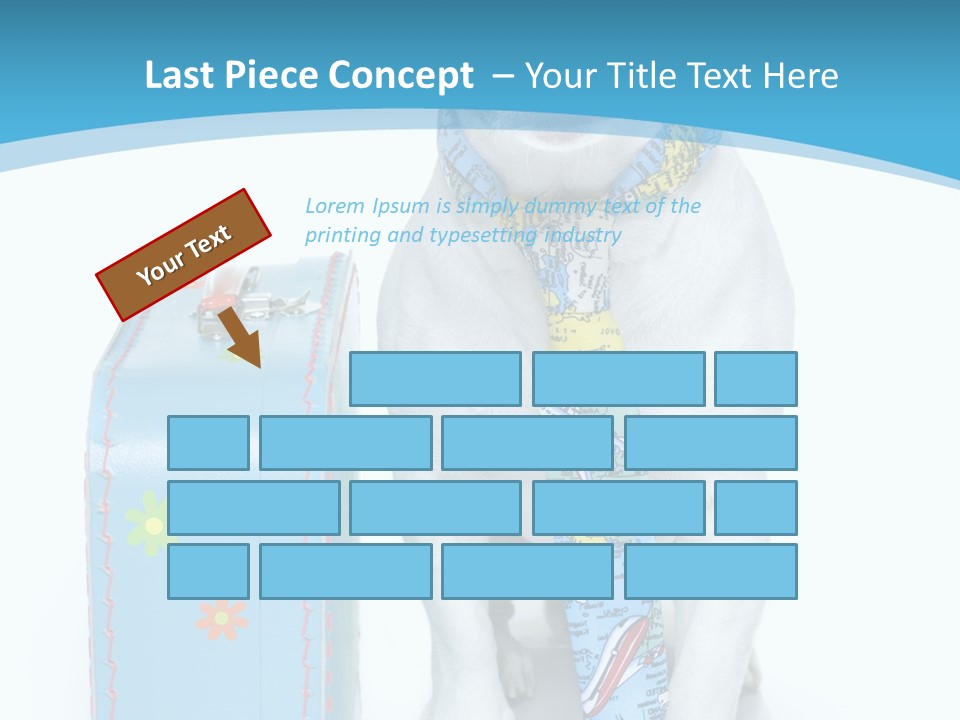 Isolated Glasses Holiday PowerPoint Template