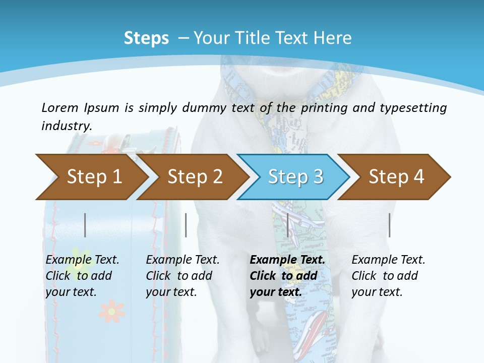 Isolated Glasses Holiday PowerPoint Template