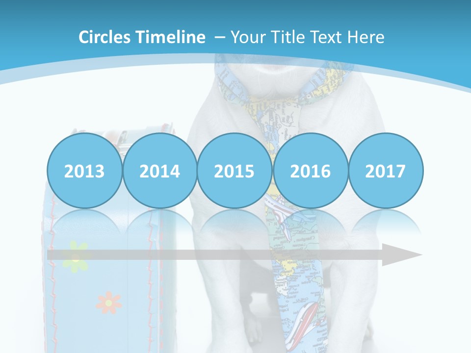 Isolated Glasses Holiday PowerPoint Template