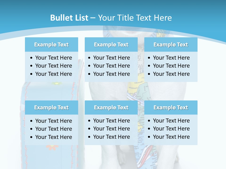 Isolated Glasses Holiday PowerPoint Template
