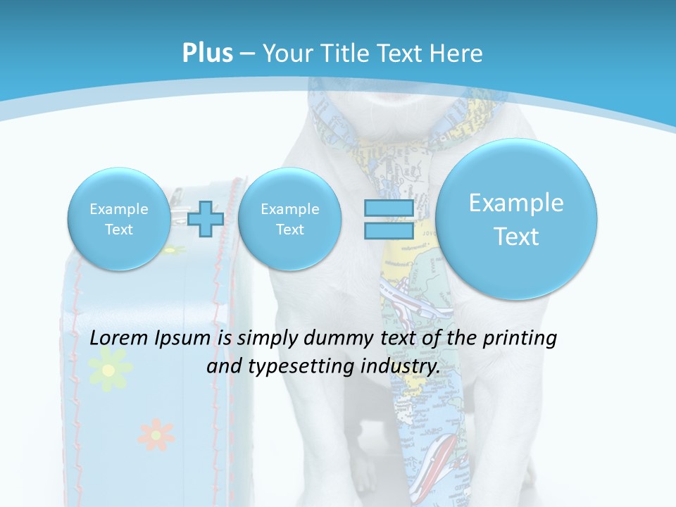 Isolated Glasses Holiday PowerPoint Template