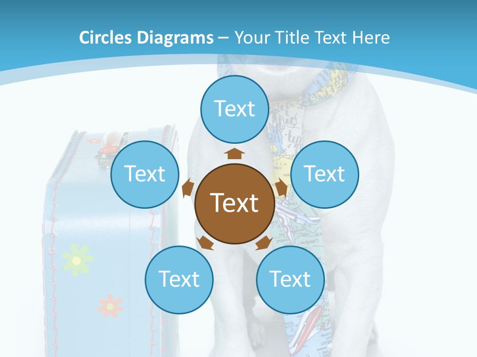 Isolated Glasses Holiday PowerPoint Template