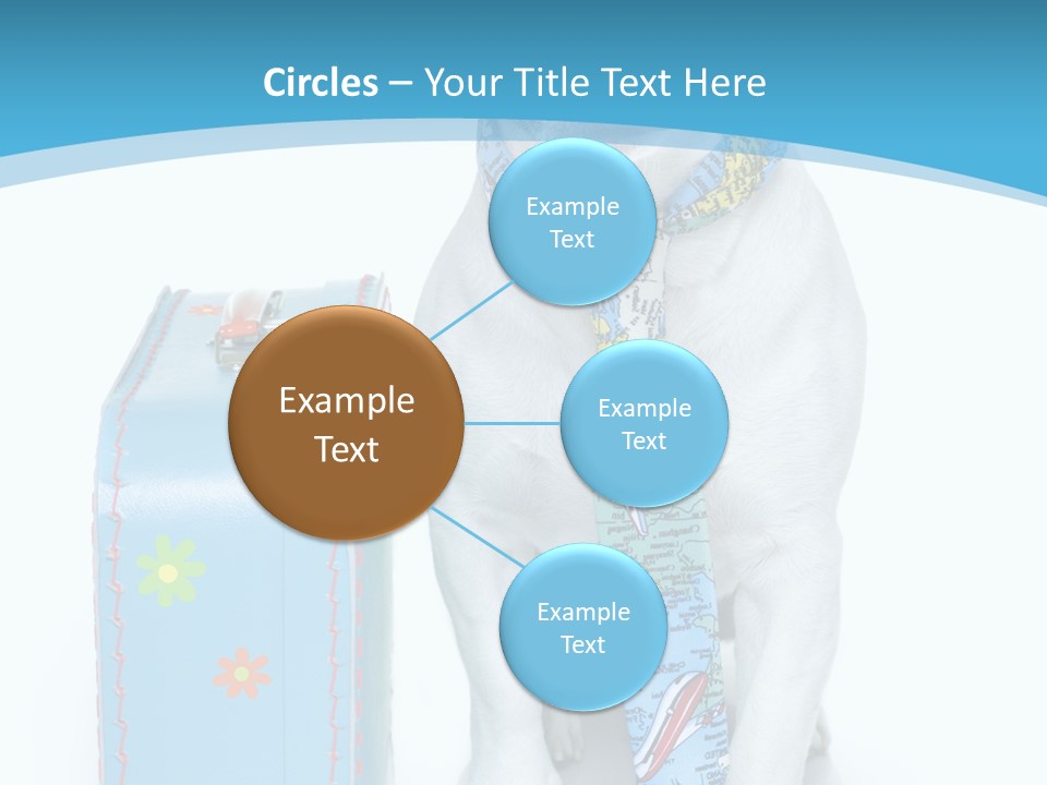 Isolated Glasses Holiday PowerPoint Template