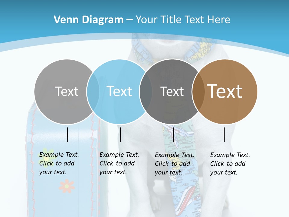 Isolated Glasses Holiday PowerPoint Template