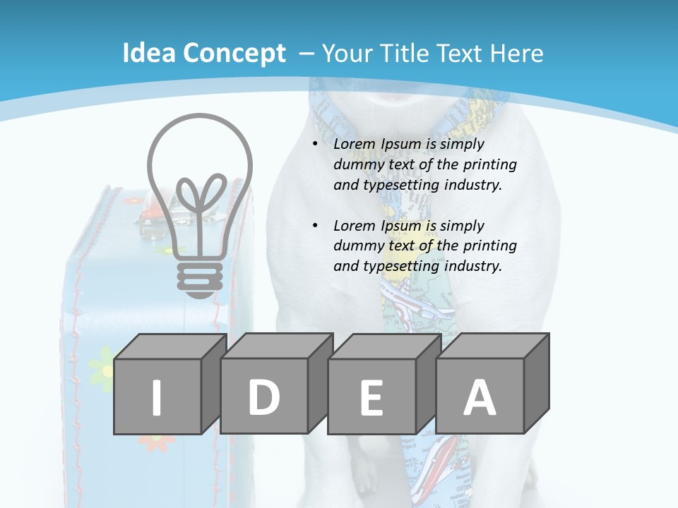 Isolated Glasses Holiday PowerPoint Template