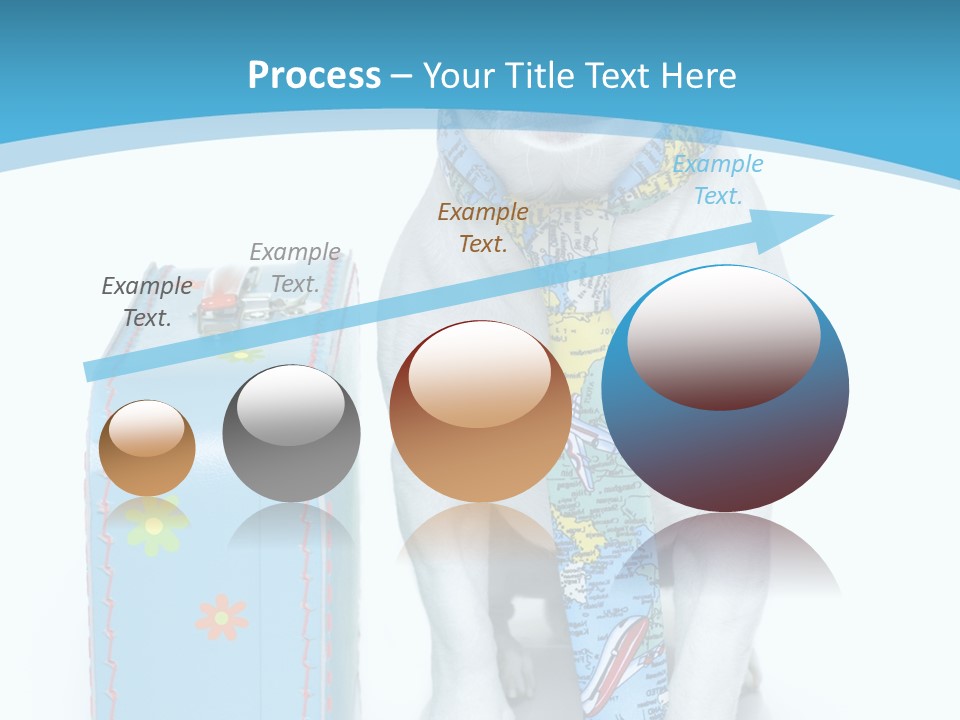 Isolated Glasses Holiday PowerPoint Template