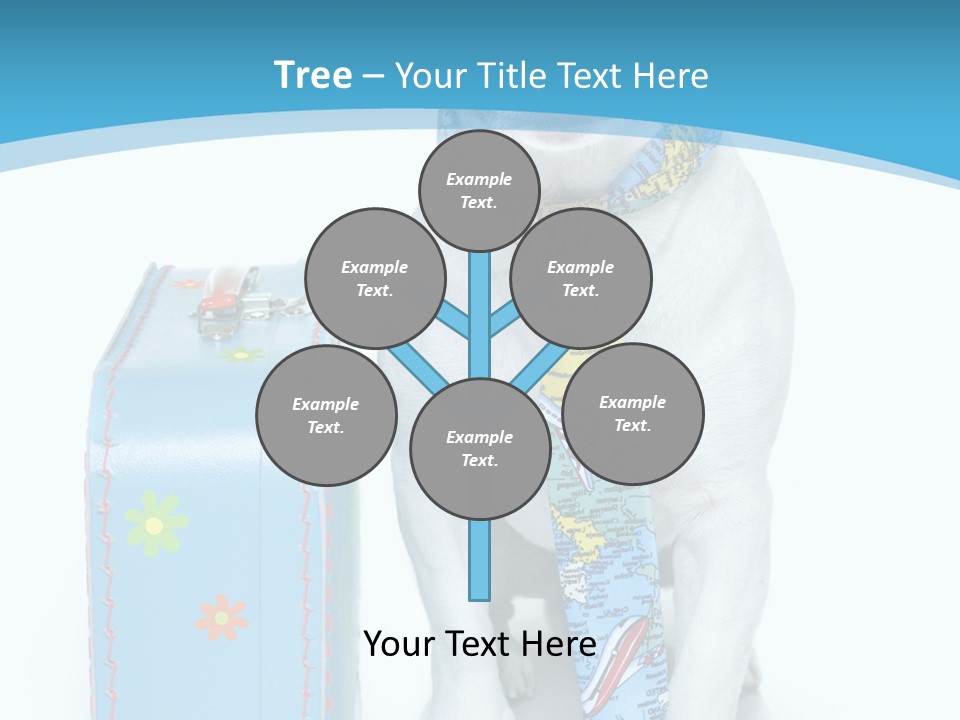 Isolated Glasses Holiday PowerPoint Template
